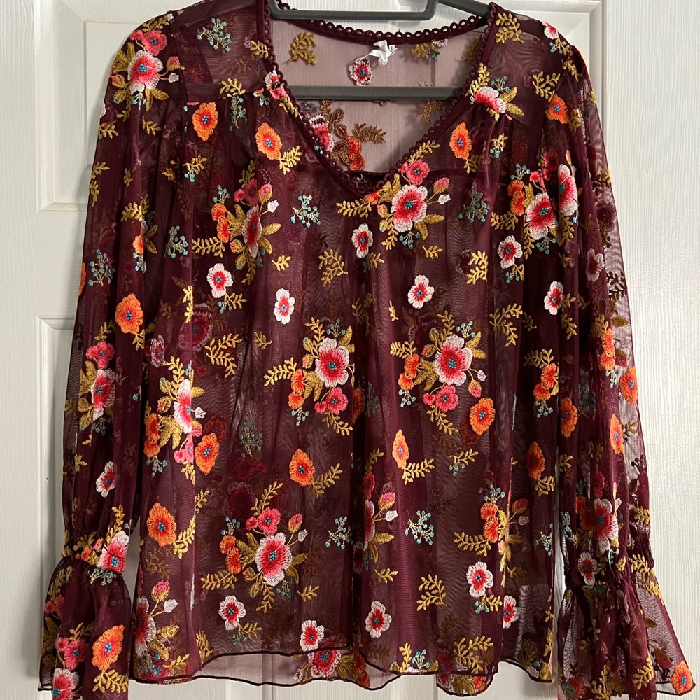 Feather and Bone by Anthropologie Blouse